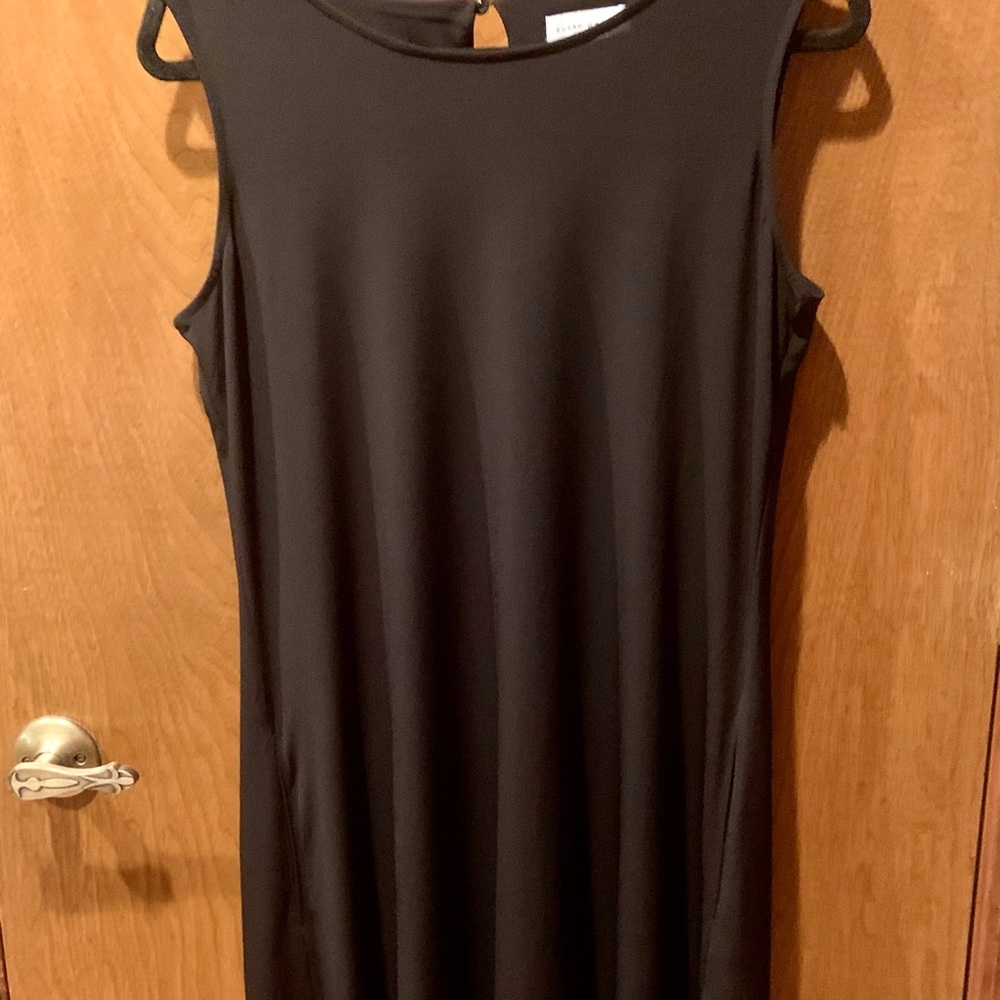 Susan Graver Liquid Knit Sleeveless Dress